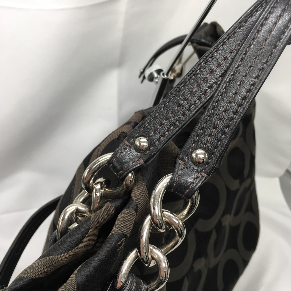 Coach Brooke Signature Sateen Hobo Shoulder Handbag Purse ✅Offers Welcome - Picture 10 of 13